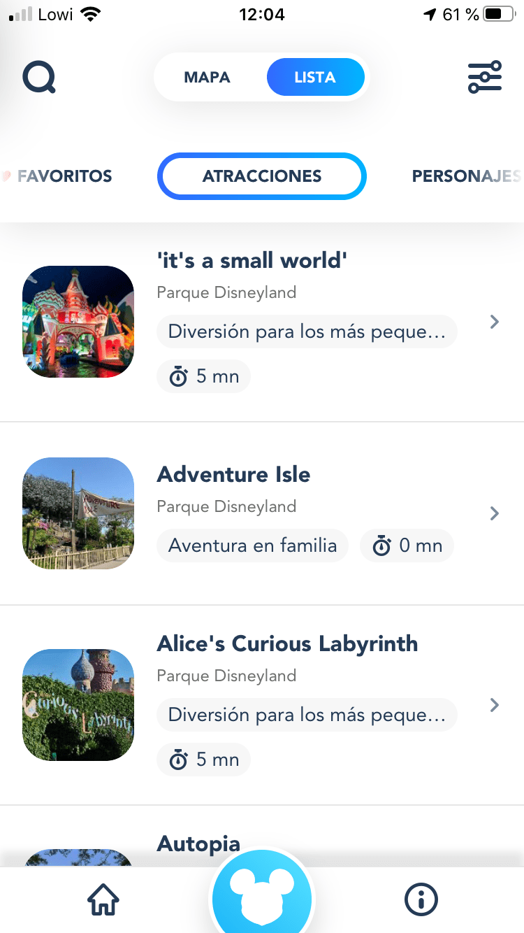 Cómo usar la APP Disneyland París