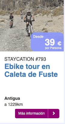 Ebike tour en Caleta