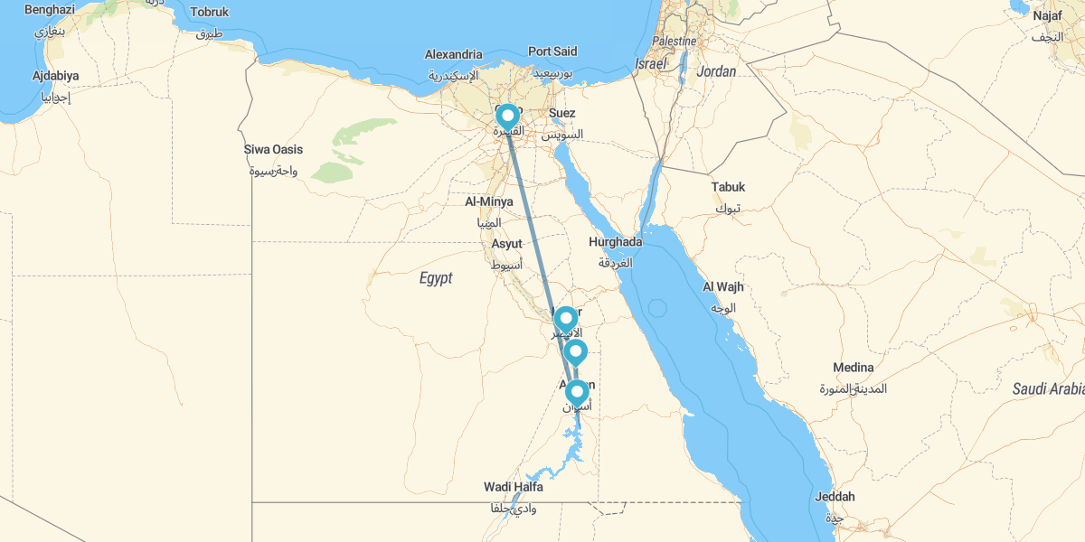 Ofertas Grandes Viajes: Egipto - El Cairo y Crucero 4 noches con Abu Simbel