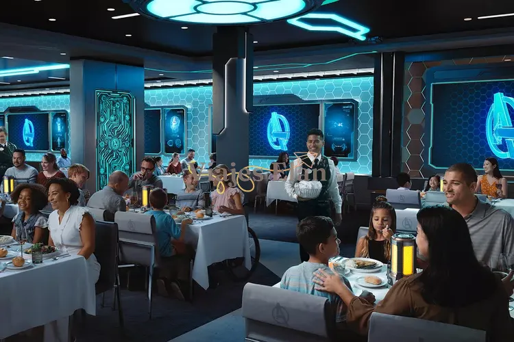 Nuevo Crucero Disney 4 Nuevo crucero Disney Wish Restaurante Marvel Super Hero Academy