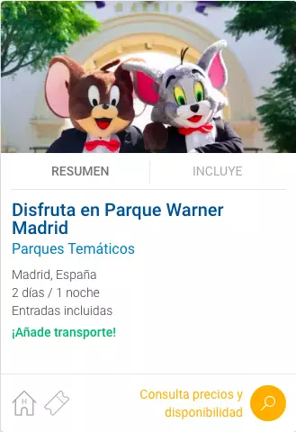 Disfruta en Parque Warner Madrid